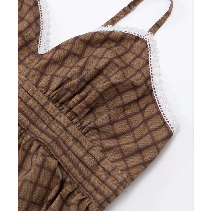 チェック柄キャミワンピース | PUNYUS  | 詳細画像13 