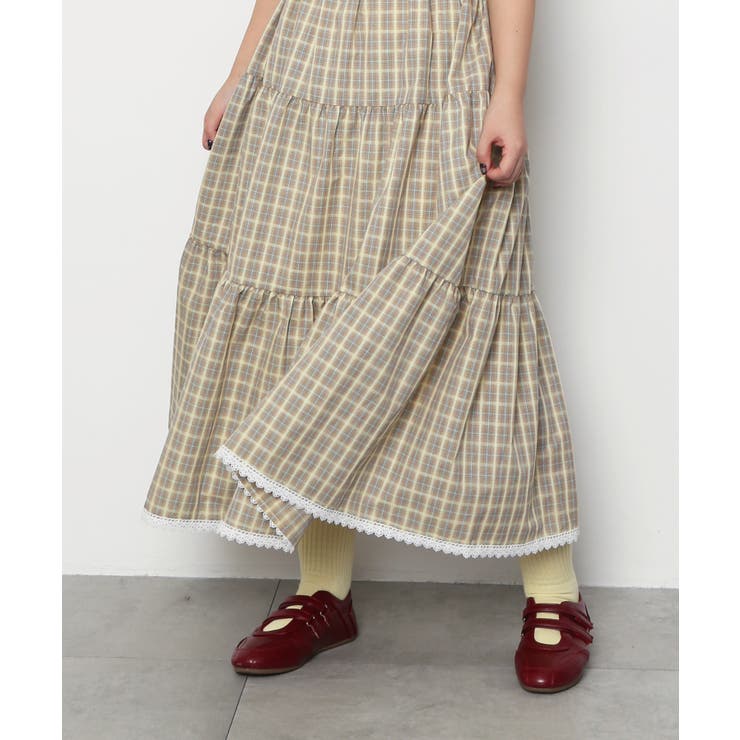 チェック柄キャミワンピース | PUNYUS  | 詳細画像11 