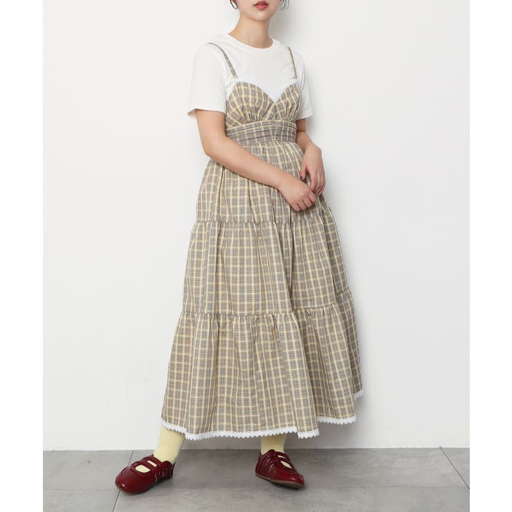 チェック柄キャミワンピース | PUNYUS  | 詳細画像9 