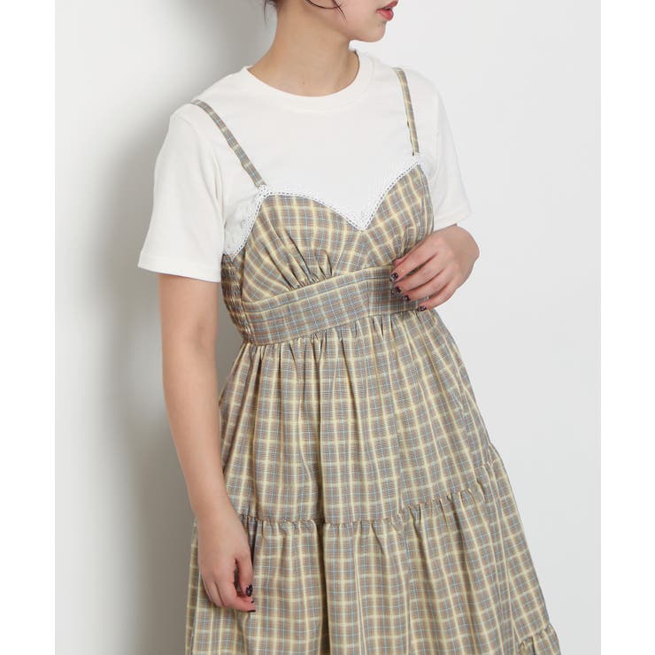 チェック柄キャミワンピース | PUNYUS  | 詳細画像10 