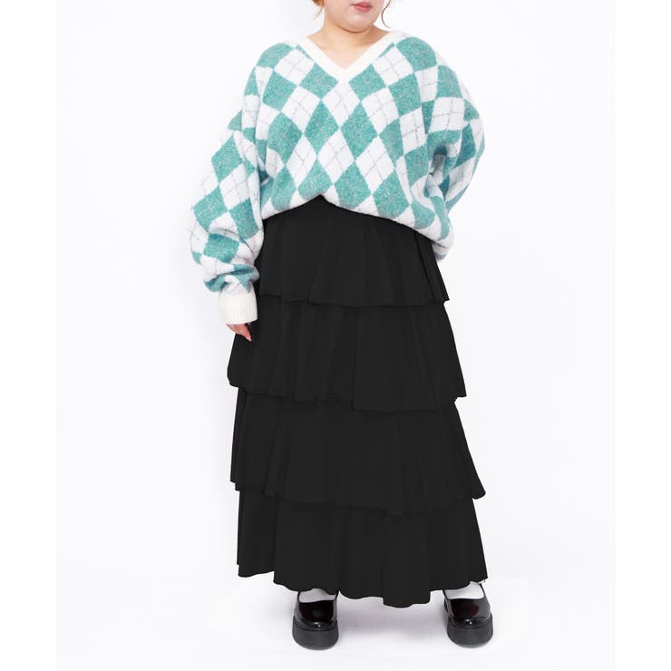 ティアードロングスカート | PUNYUS  | 詳細画像8 