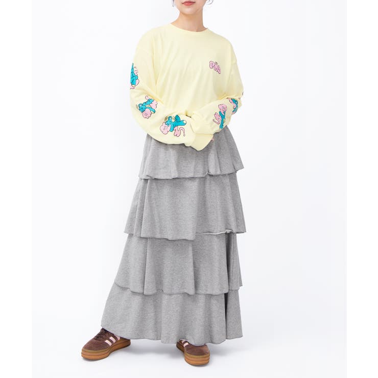 ティアードロングスカート | PUNYUS  | 詳細画像2 