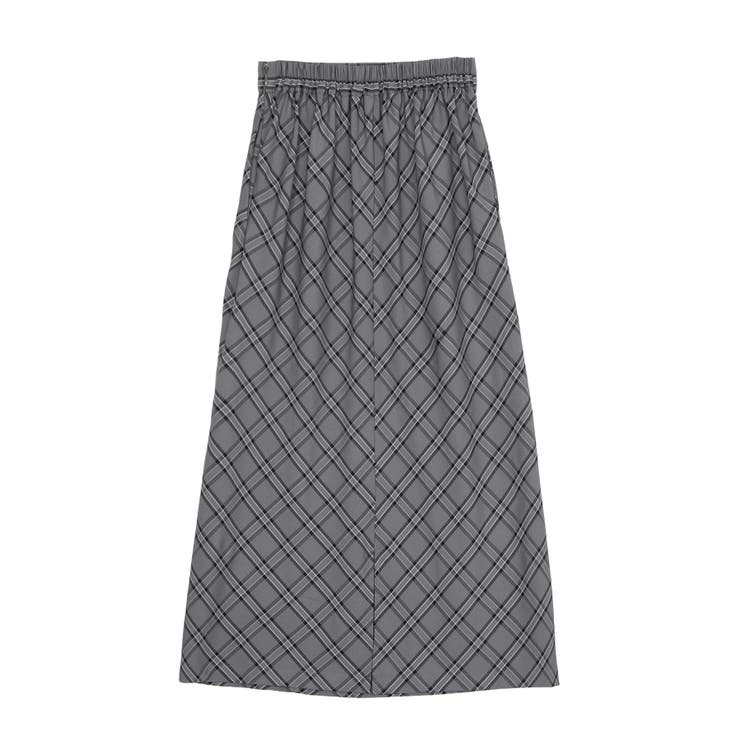 チェック柄ロングスカート | PUNYUS  | 詳細画像16 