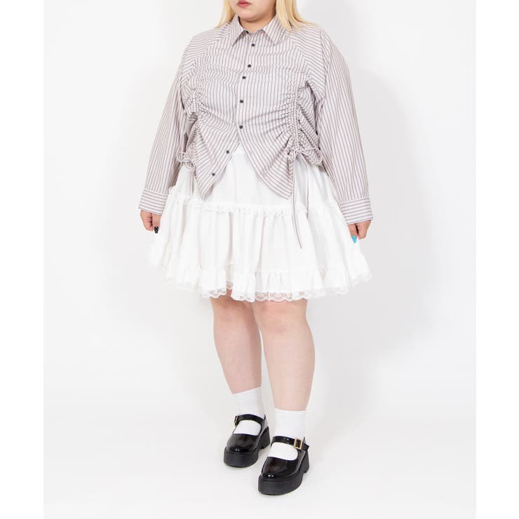 レースティアードミニスカート | PUNYUS  | 詳細画像12 