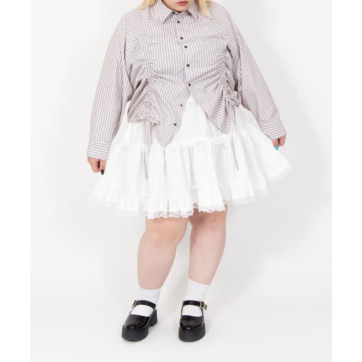 レースティアードミニスカート | PUNYUS  | 詳細画像11 