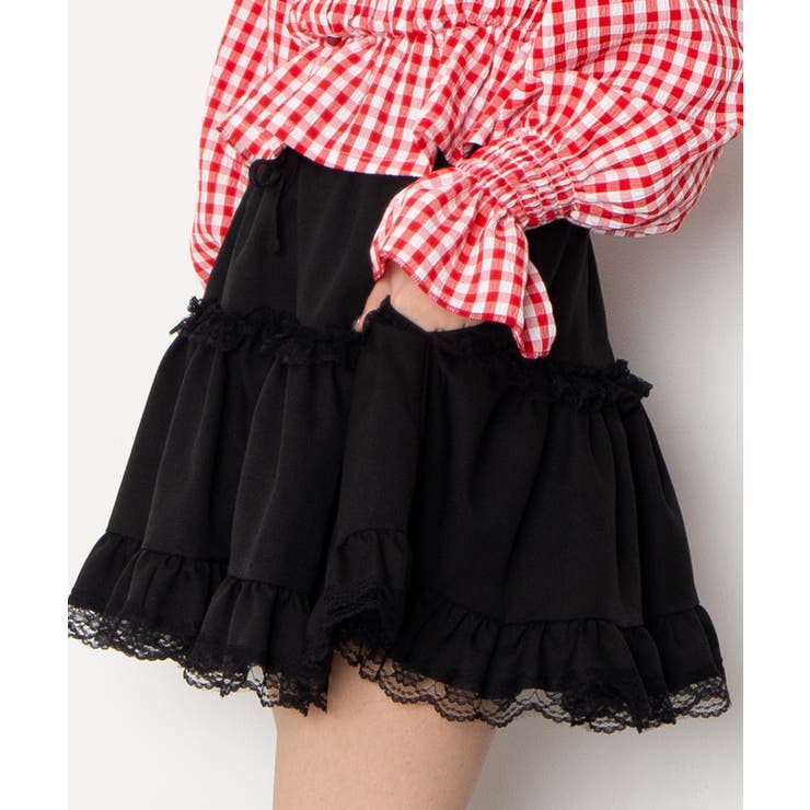 レースティアードミニスカート | PUNYUS  | 詳細画像5 