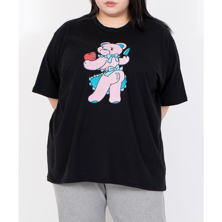 ベアプリントTシャツ | PUNYUS  | 詳細画像1 