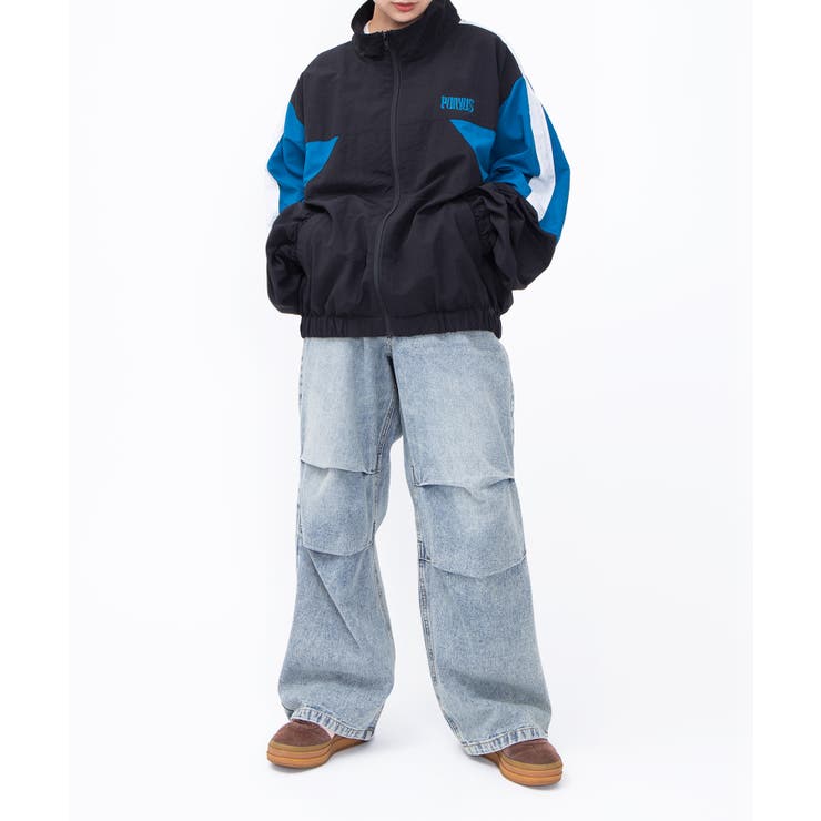 切り替えナイロンジャケット | PUNYUS  | 詳細画像3 