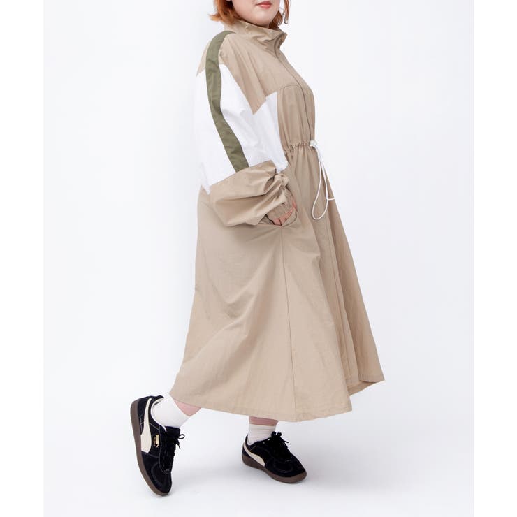 切り替えナイロンワンピース | PUNYUS  | 詳細画像2 