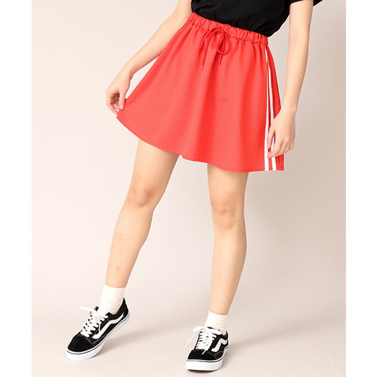 ジャージフレアミニスカート[品番：PNYW0002960]｜PUNYUS