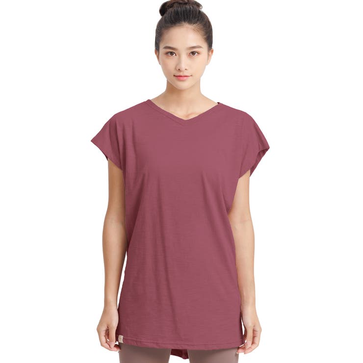 ダークパープル | ルーパ ヨガウェア トップス | Puravida