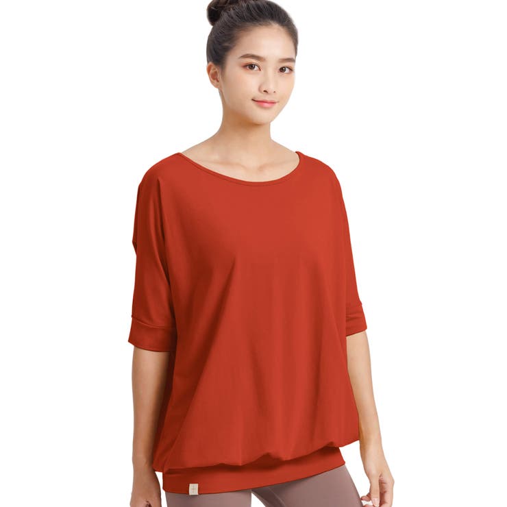 レンガ | ヨガウェア トップス [Loopa] | Puravida