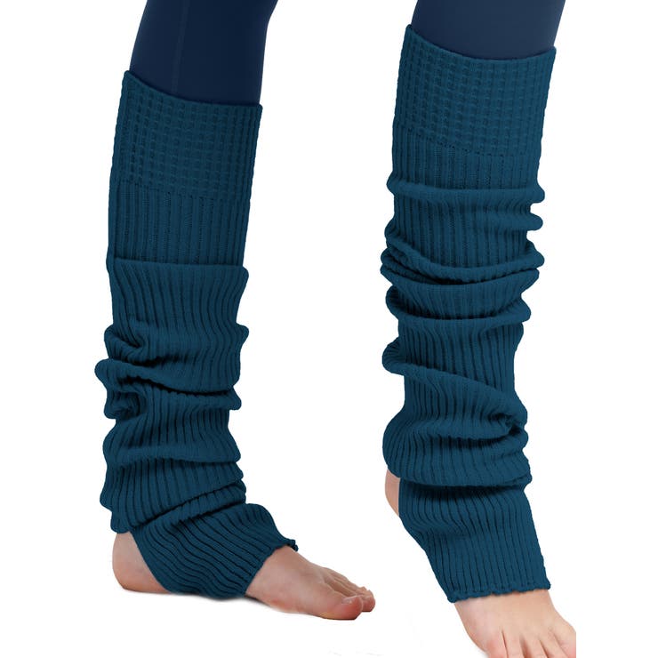 コバルトブルー | Loopa リブニットレッグウォーマー トレンカ | Puravida