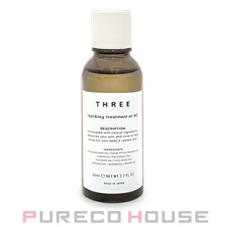 THREE(スリー) フット＆レッグ トリートメントオイル ACR 80ml | PURECO HOUSE | 詳細画像1 