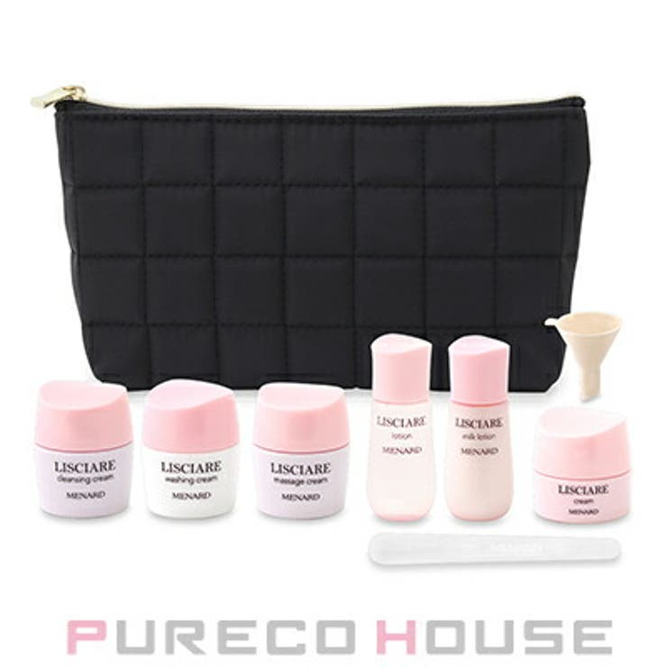 メナードリシアルセット20％以上オフトラベルセットポーチ付きなど