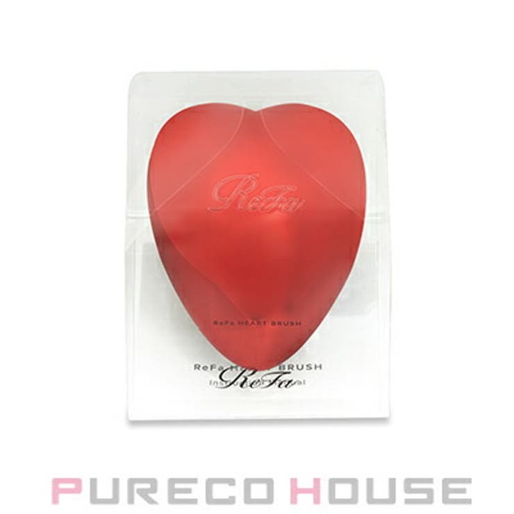 Refa (リファ) ハートブラシ #シャインレッド | PURECO HOUSE | 詳細画像1 