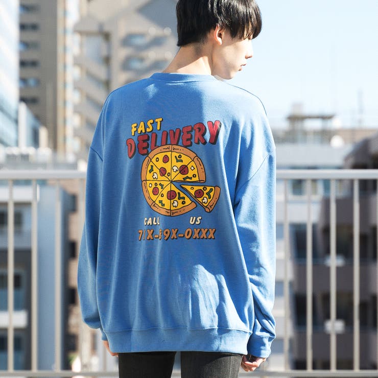 ピザバックプリント ビッグスウェットトレーナー 品番 Radm Modish Gaze モディッシュガゼ のメンズ ファッション通販 Shoplist ショップリスト ピザバックプリント ビッグスウェットトレーナー 品番 Radm Modish Gaze モディッシュガゼ のメンズ ファッション通販 Shoplist ショップリスト