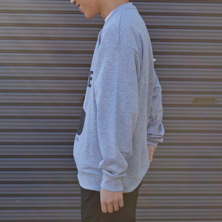 クルーネック 長袖 BIG スウェット UNCLE | MODISH GAZE | 詳細画像14 