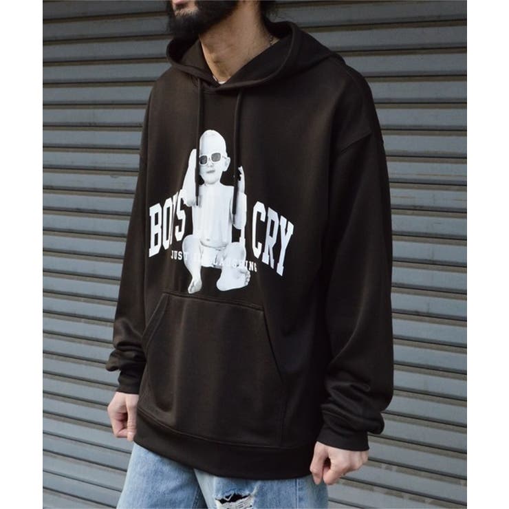 裏毛 長袖 BIG プルパーカー BABY  | MODISH GAZE | 詳細画像21 