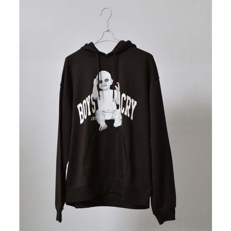 裏毛 長袖 BIG プルパーカー BABY  | MODISH GAZE | 詳細画像24 