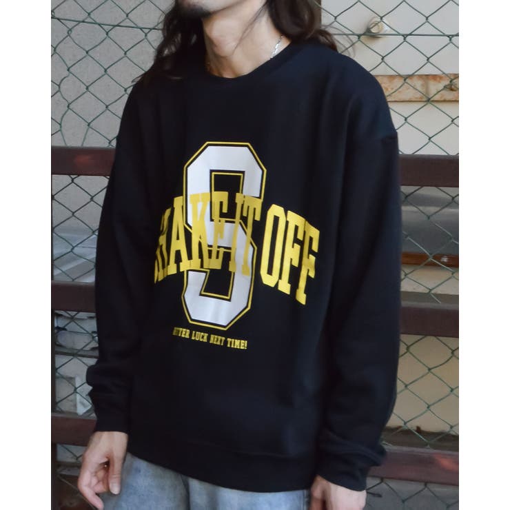 Sカレッジロゴ裏毛スウェット | MODISH GAZE | 詳細画像11 