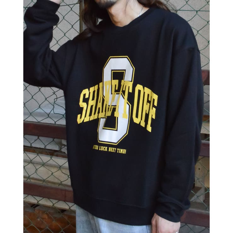 Sカレッジロゴ裏毛スウェット | MODISH GAZE | 詳細画像12 