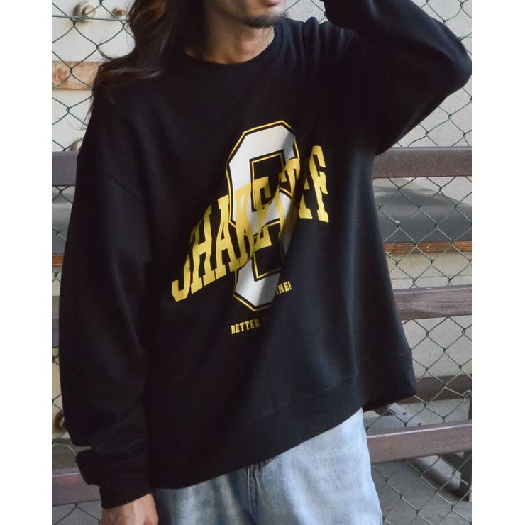 Sカレッジロゴ裏毛スウェット | MODISH GAZE | 詳細画像13 