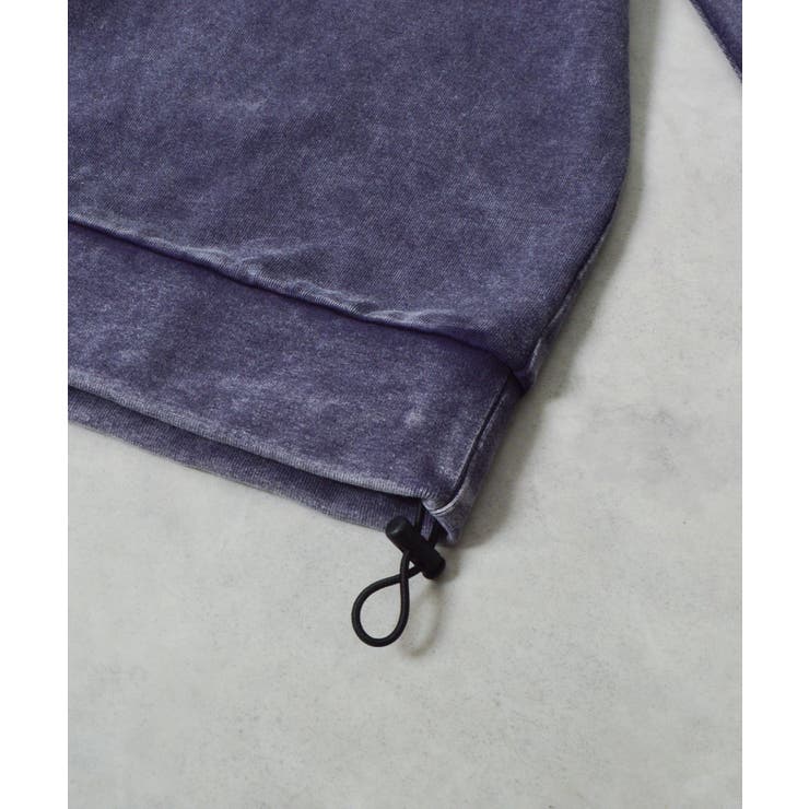 スノーウォッシュコットンドロストプルオーバーロンT | MODISH GAZE | 詳細画像22 