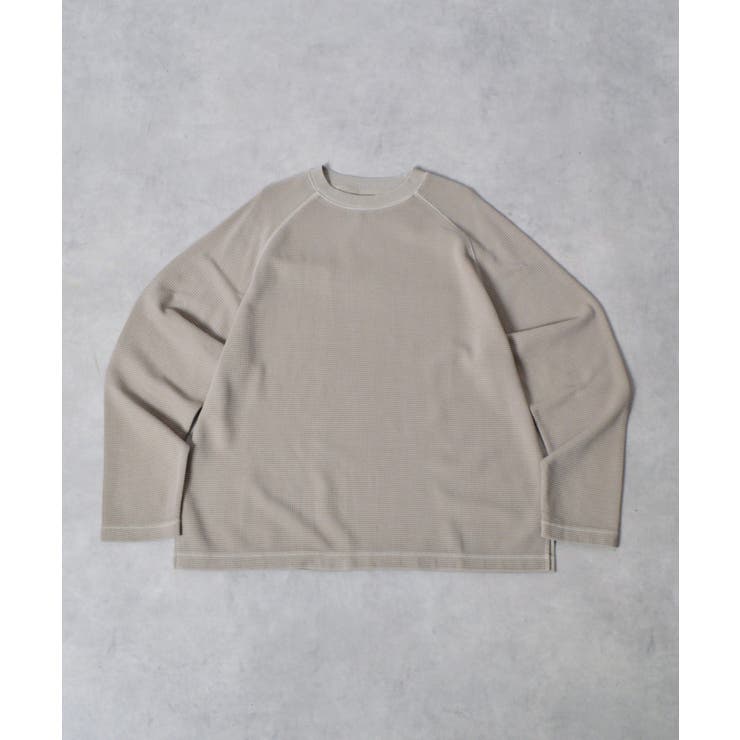 ピグメントワッフルラグランロンT | MODISH GAZE | 詳細画像17 