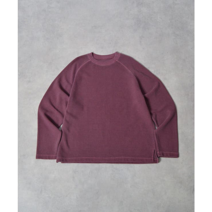 ピグメントワッフルラグランロンT | MODISH GAZE | 詳細画像19 