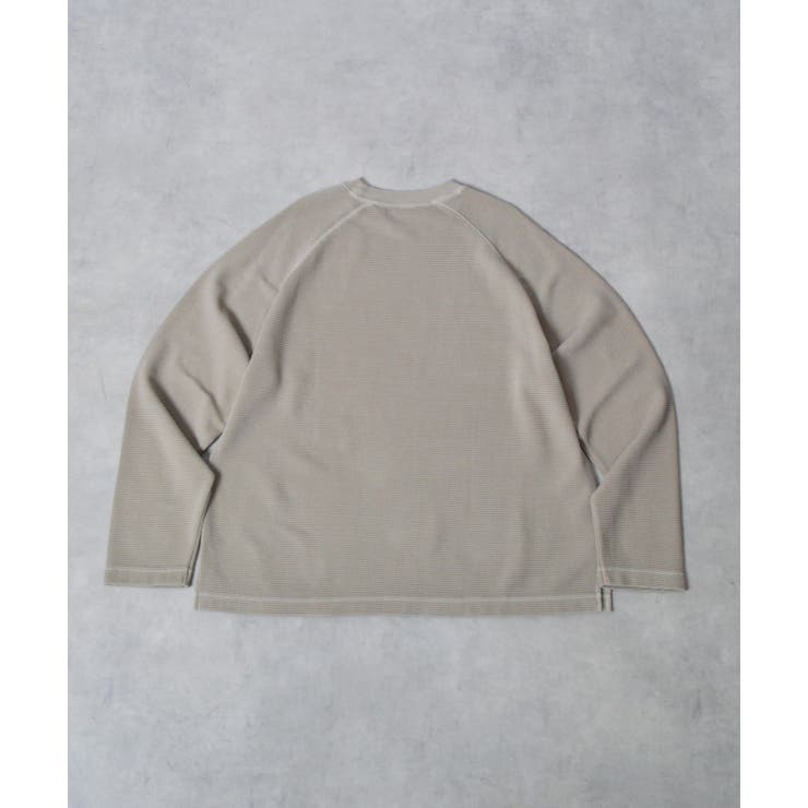 ピグメントワッフルラグランロンT | MODISH GAZE | 詳細画像20 
