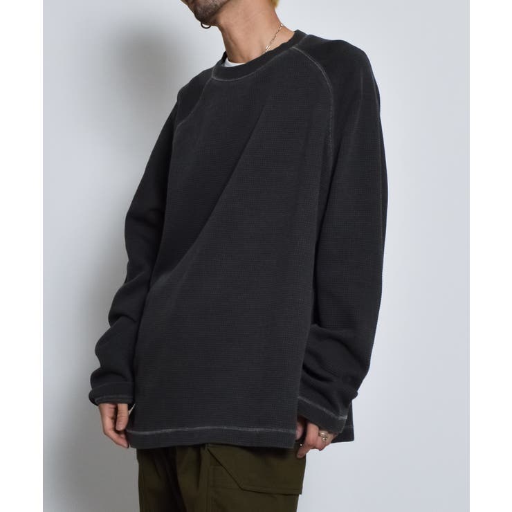 ピグメントワッフルラグランロンT | MODISH GAZE | 詳細画像8 