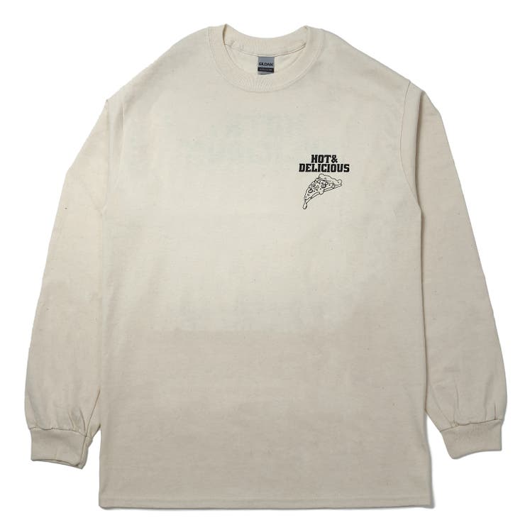 ビッグシルエット 6ozコットン ピザイラスト ロンt 品番 Radm Modish Gaze モディッシュガゼ のメンズファッション通販 Shoplist ショップリスト