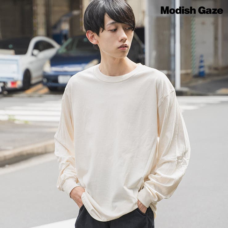 GILDAN 6ozコットン 無地 ビッグシルエット ロンT[品番：RADM0000312]｜MODISH GAZE（モディッシュガゼ）の メンズファッション通販｜SHOPLIST（ショップリスト）