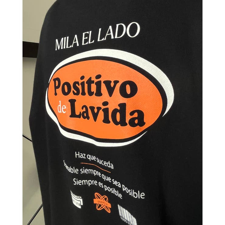 オーバルロゴ Positivo de Lavida 裏毛スウェット[品番：RADM0005623