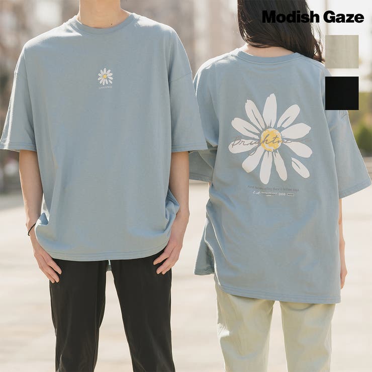 デイジー花柄 Big Tシャツ 品番 Radm Modish Gaze モディッシュガゼ のメンズファッション通販 Shoplist ショップリスト