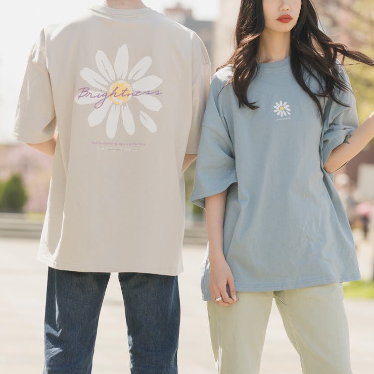 デイジー花柄 Big Tシャツ 品番 Radm Modish Gaze モディッシュガゼ のメンズファッション通販 Shoplist ショップリスト