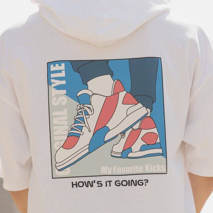 半袖パーカーtシャツ スニーカーイラスト 品番 Radm Modish Gaze モディッシュガゼ のメンズファッション通販 Shoplist ショップリスト 半袖パーカーtシャツ スニーカーイラスト 品番 Radm Modish Gaze モディッシュガゼ のメンズファッション通販 Shoplist ショップリスト