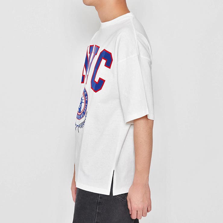 【  Jeans】ロゴプリント クロップド Tシャツ 半袖 ロゴプリントクロップドTシャツ〔メール便可／50〕 | miette