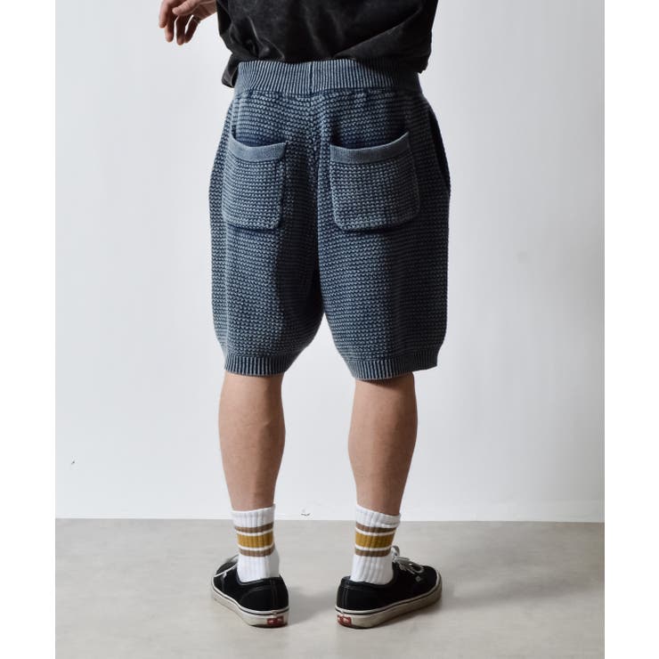 ピグメントワッフルニットイージーハーフパンツ | MODISH GAZE | 詳細画像5 