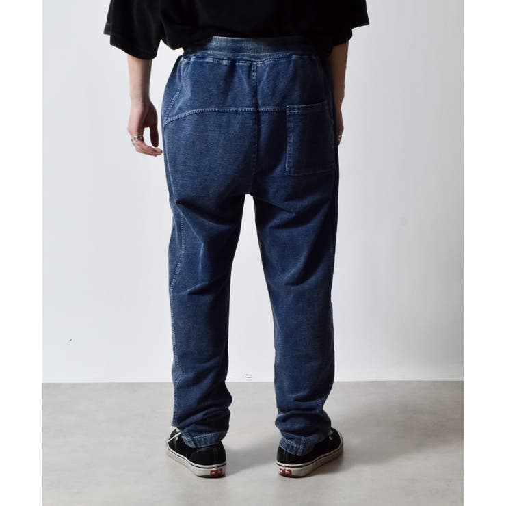 ケミカルウォッシュスウェットイージータックテーパードパンツ | MODISH GAZE | 詳細画像10 