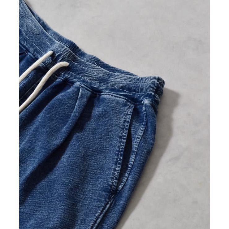 ケミカルウォッシュスウェットイージータックテーパードパンツ | MODISH GAZE | 詳細画像15 