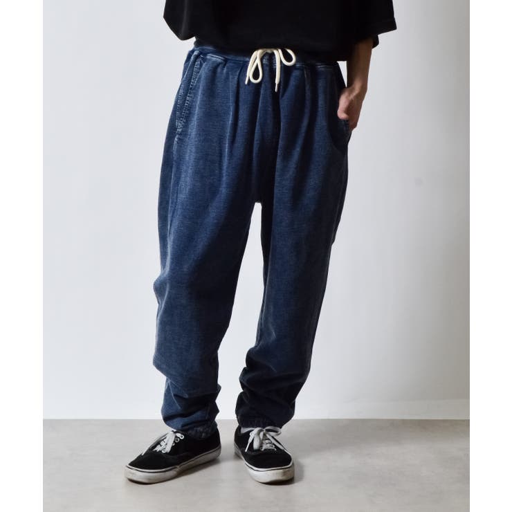 ケミカルウォッシュスウェットイージータックテーパードパンツ | MODISH GAZE | 詳細画像6 