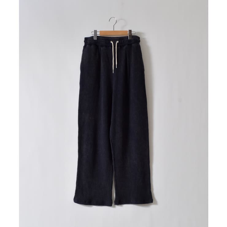 スノーウォッシュワッフルイージーワイドパンツ | MODISH GAZE | 詳細画像10 