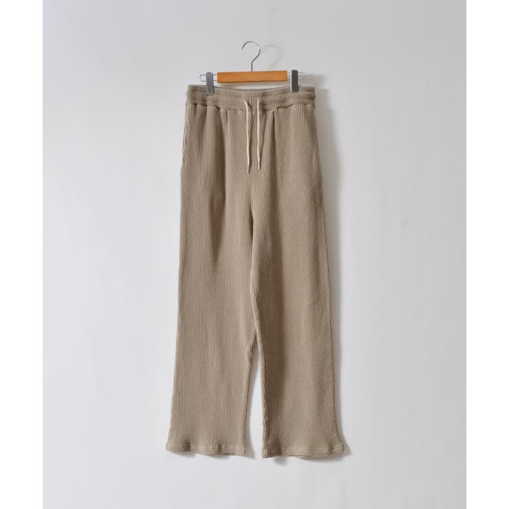 スノーウォッシュワッフルイージーワイドパンツ | MODISH GAZE | 詳細画像11 