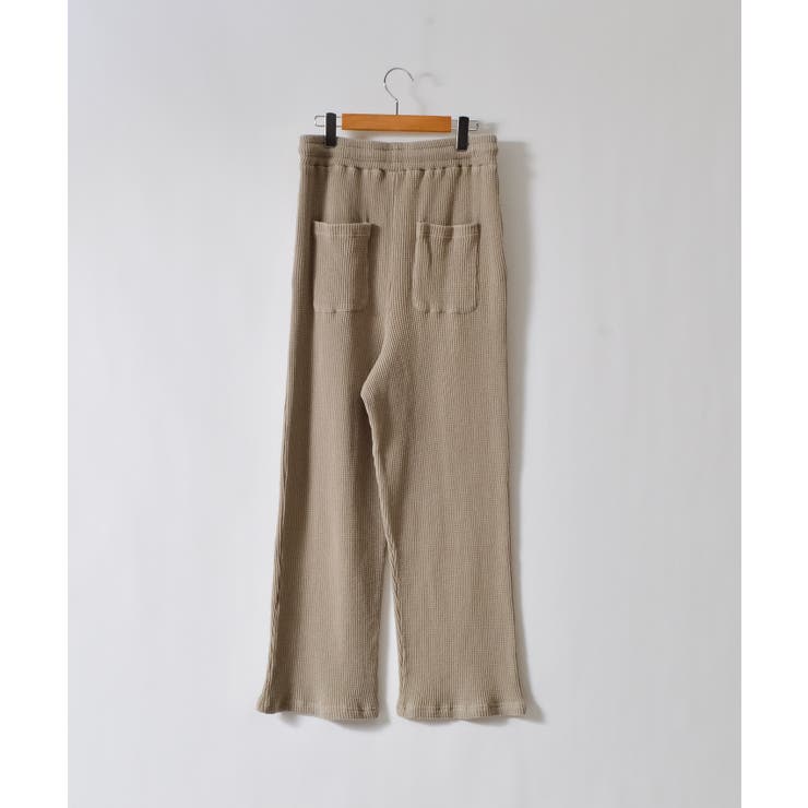 スノーウォッシュワッフルイージーワイドパンツ | MODISH GAZE | 詳細画像13 