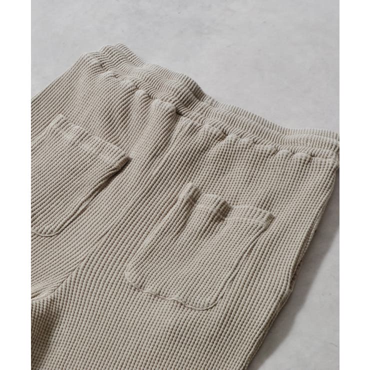 スノーウォッシュワッフルイージーワイドパンツ | MODISH GAZE | 詳細画像17 