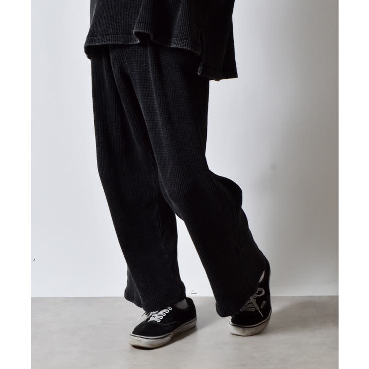 スノーウォッシュワッフルイージーワイドパンツ | MODISH GAZE | 詳細画像8 