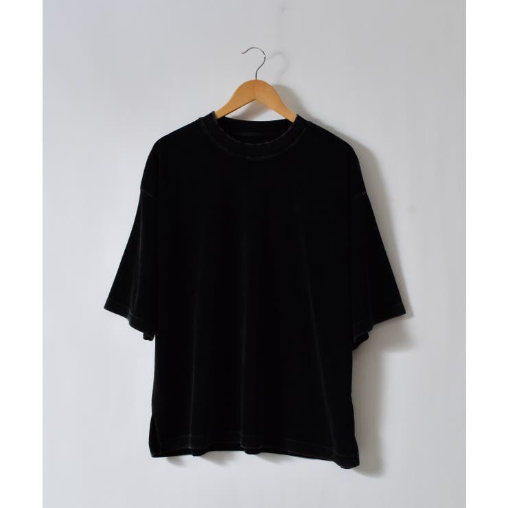 スノーウォッシュクルーネックパイルTシャツ | MODISH GAZE | 詳細画像13 