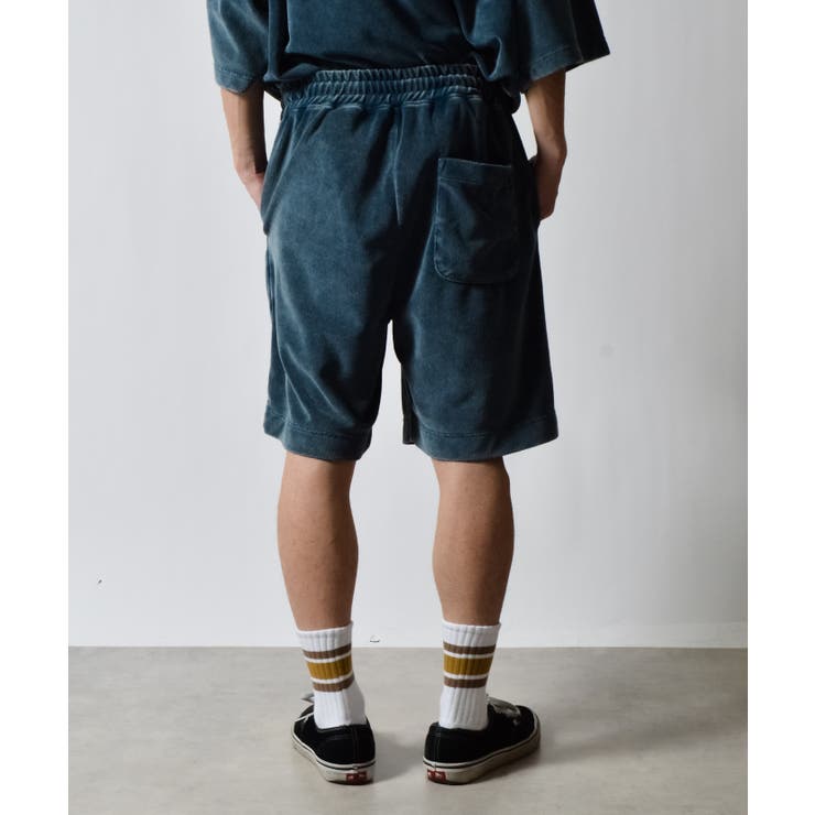 スノーウォッシュパイルイージーハーフパンツ | MODISH GAZE | 詳細画像11 